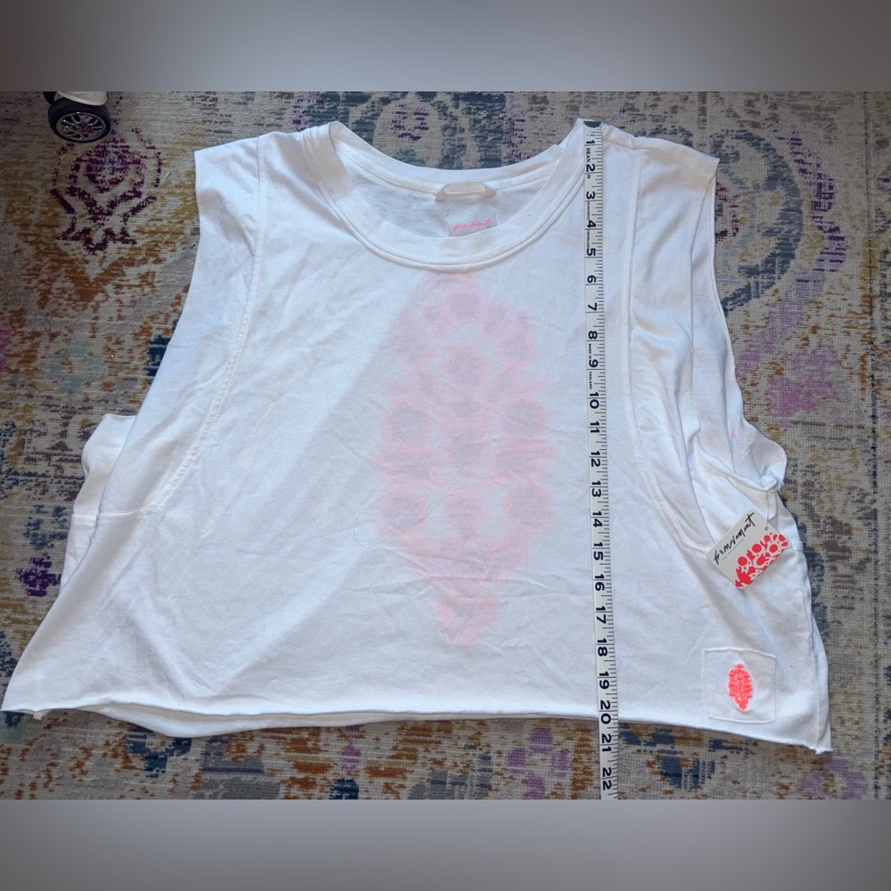 Free People Movement white tank - Picture 9 of 10